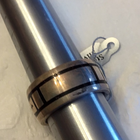 NWT Native 925 Stamped 12 Men Ring Designer Stunning beautiful design one of - Picture 3 of 6